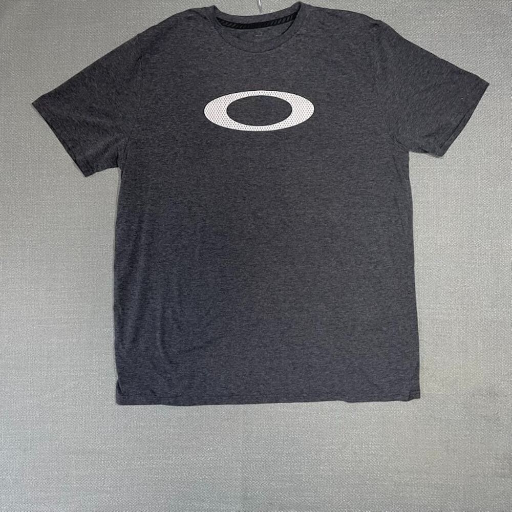 Oakley T-Shirt 2X Grey O-Bold Ellipse XXL